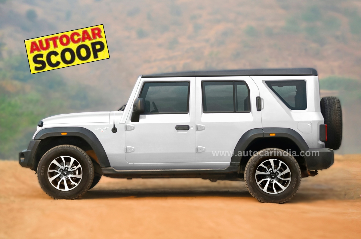 Mahindra Thar 5-door details 